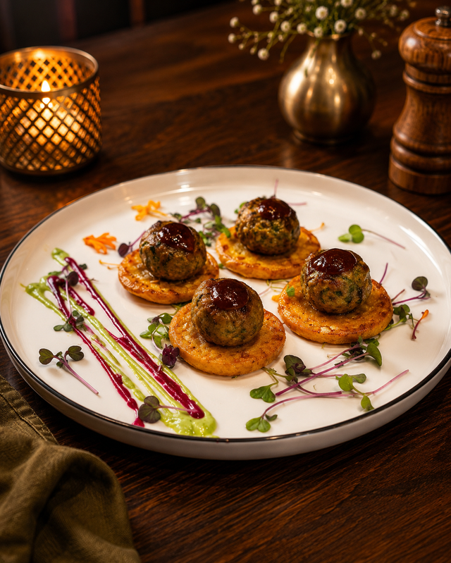 Saffron Lamb- Ghee Ni Bites.