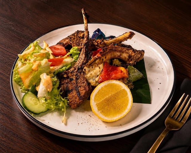 Fiery Lamb Chops.