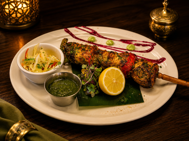 Chicken Tikka Trilogy.