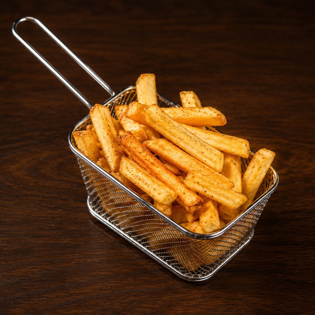 Seasoned Potato Fries.